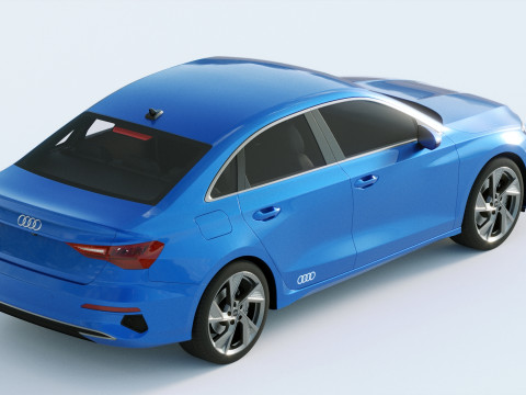Audi A3 Sedan 2021 3D Модель