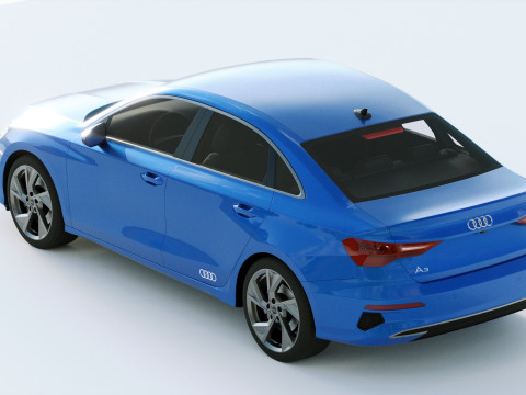 Audi A3 Sedan 2021 3D Модель