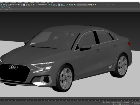 Audi A3 Sedan 2021 3D Модель