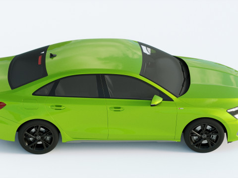 Audi A3 Sedan S-line 2021 Modelo 3D