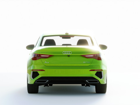 Audi A3 Sedan S-line 2021 Modelo 3D