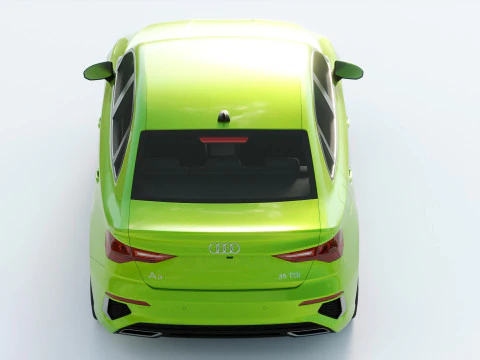 Audi A3 Sedan S-line 2021 3D Model