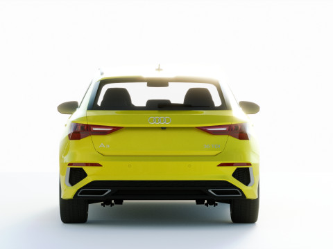 Audi A3 S-line 2021 3D Model
