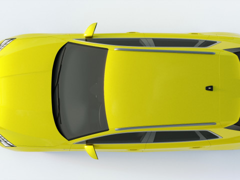 Audi A3 S-line 2021 3D Model