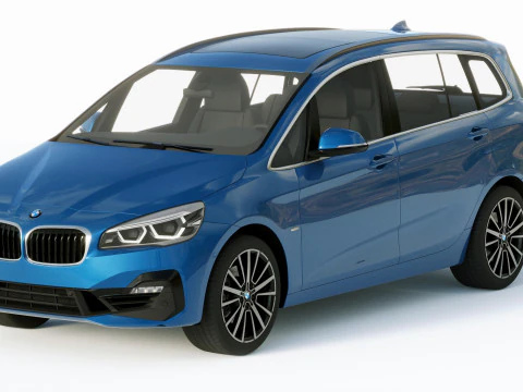 Grand Tourier 2-series 225i 2019 3D Model