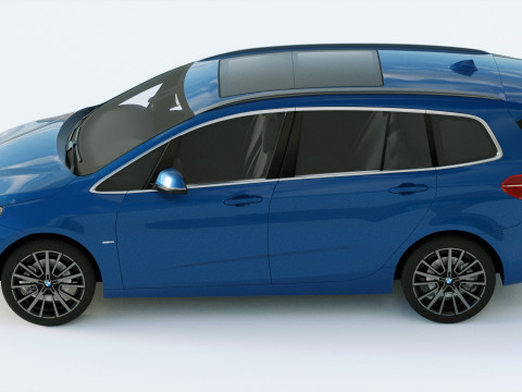 Grand Tourier 2-series 225i 2019 3D 模型