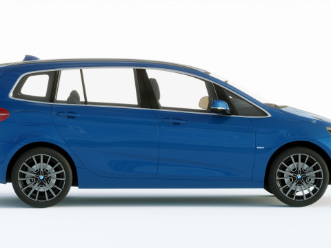 Grand Tourier 2-series 225i 2019 3D 模型