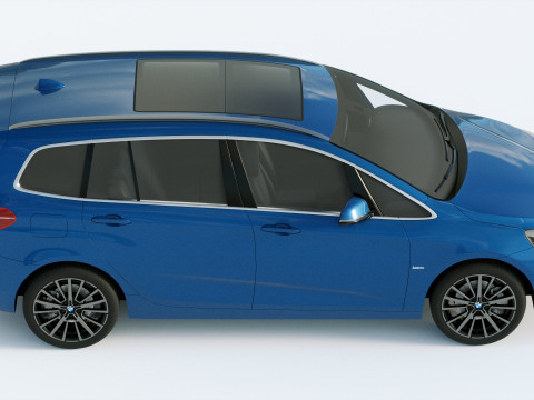 Grand Tourier 2-series 225i 2019 3D 模型