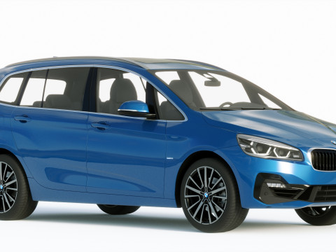 Grand Tourier 2-series 225i 2019 3D 模型