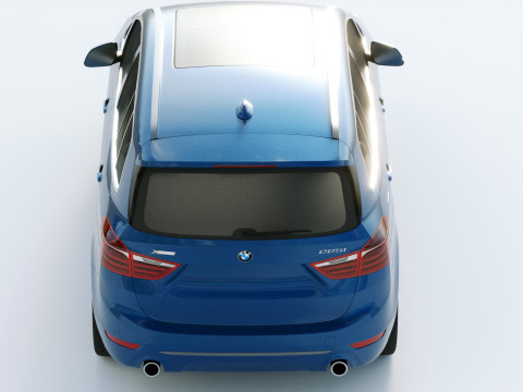 Grand Tourier 2-series 225i 2019 3D 模型