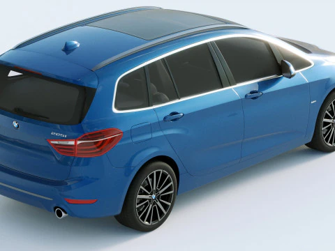 Grand Tourier 2-series 225i 2019 3D Model