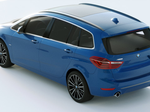 Grand Tourier 2-series 225i 2019 3D 模型