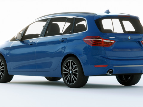 Grand Tourier 2-series 225i 2019 3D 模型