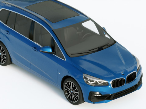 Grand Tourier 2-series 225i 2019 3D 模型