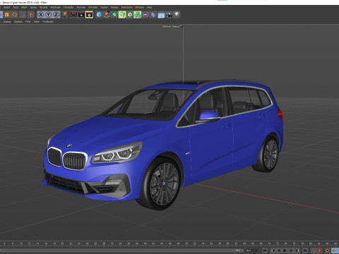 Grand Tourier 2-series 225i 2019 3D 模型