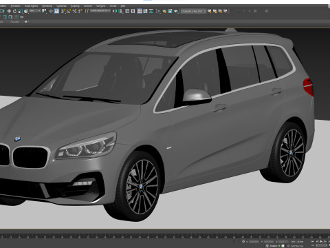 Grand Tourier 2-series 225i 2019 3D 模型