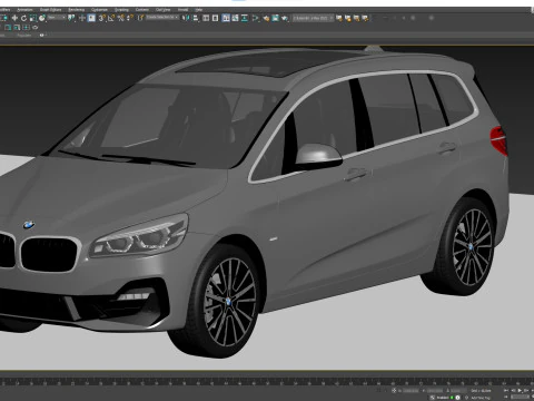 Grand Tourier 2-series 225i 2019 3D Model