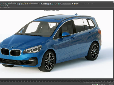 Grand Tourier 2-series 225i 2019 3D Model