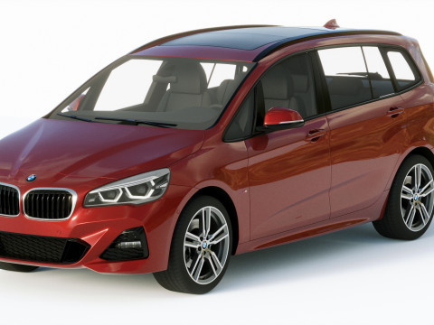 Grand Tourier M 2-series 225i 2019 3D 模型