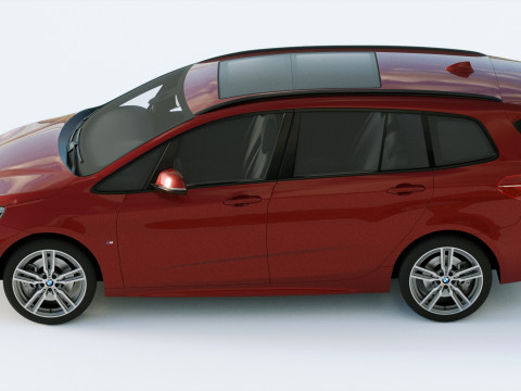 Grand Tourier M 2-series 225i 2019 3D 模型