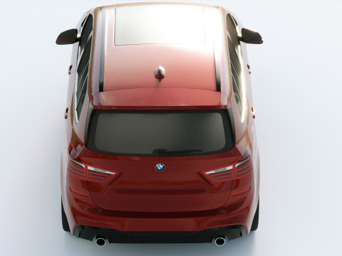 Grand Tourier M 2-series 225i 2019 3D 模型