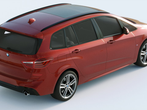 Grand Tourier M 2-series 225i 2019 3D 模型