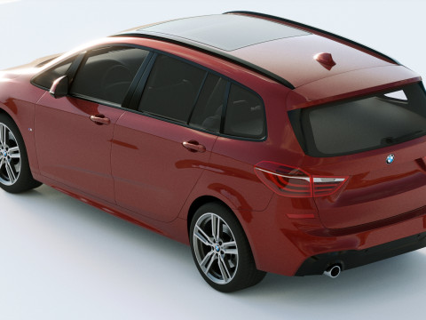 Grand Tourier M 2-series 225i 2019 3D 模型
