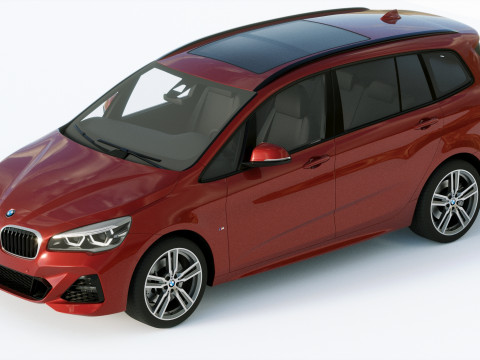 Grand Tourier M 2-series 225i 2019 3D 模型