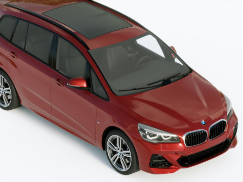 Grand Tourier M 2-series 225i 2019 3D 模型