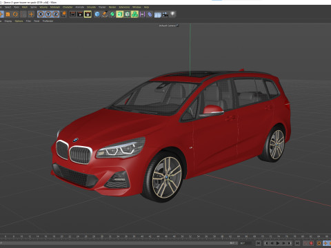 Grand Tourier M 2-series 225i 2019 3D 模型