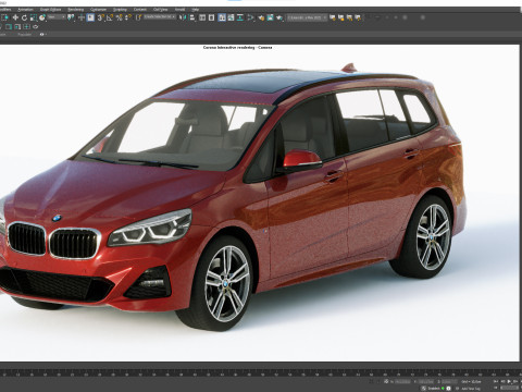 Grand Tourier M 2-series 225i 2019 3D 模型