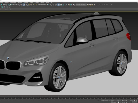Grand Tourier M 2-series 225i 2019 3D 模型