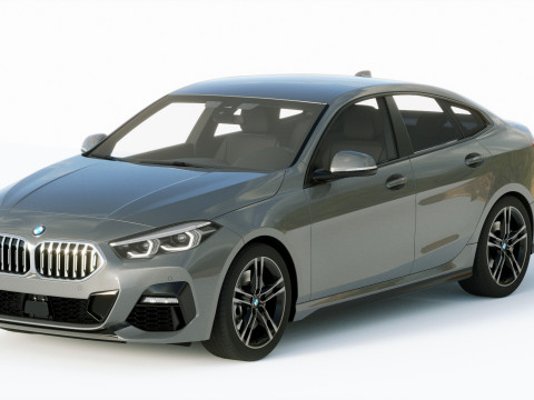 Grand Tourier 2-series Grand Coupe 2019 3D 모델