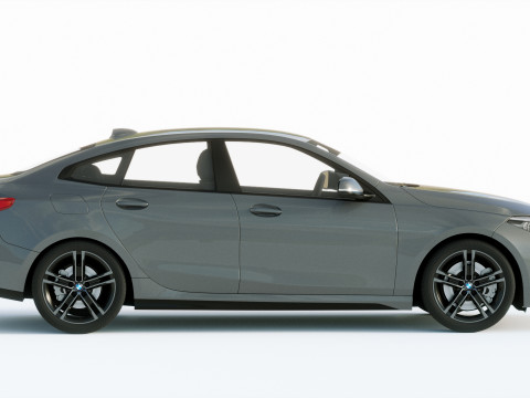 Grand Tourier 2-series Grand Coupe 2019 3D 모델