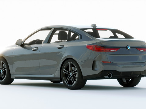 Grand Tourier 2-series Grand Coupe 2019 3D 모델