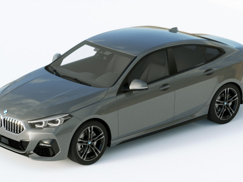 Grand Tourier 2-series Grand Coupe 2019 3D 모델