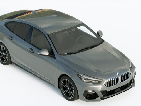 Grand Tourier 2-series Grand Coupe 2019 3D 모델