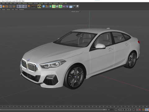 Grand Tourier 2-series Grand Coupe 2019 3D 모델