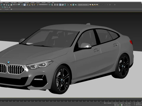 Grand Tourier 2-series Grand Coupe 2019 3D Model