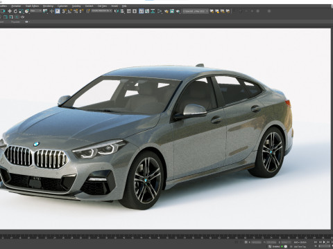 Grand Tourier 2-series Grand Coupe 2019 3D 모델