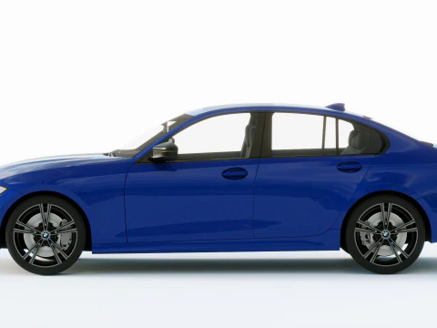3-series Sedan 2019 3D Model