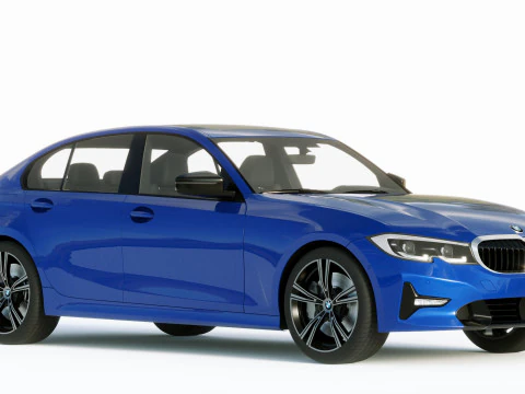3-series Sedan 2019 3D Model