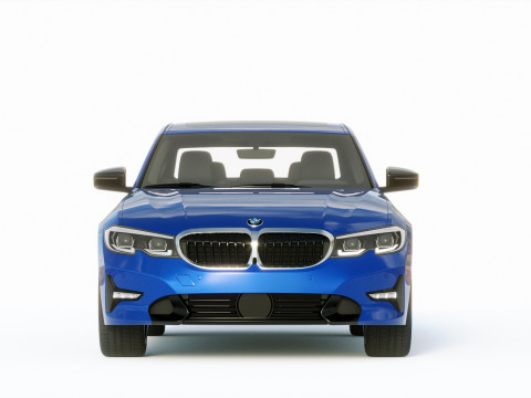 3-series Sedan 2019 3D 모델