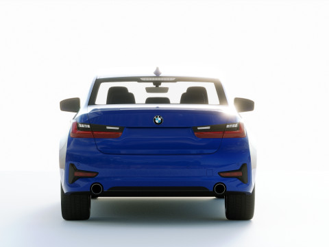 3-series Sedan 2019 3D 모델