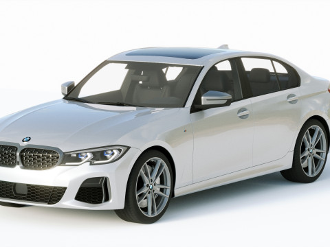 3-series M340 Sedan 2019 3D 모델