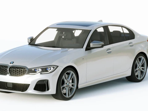 3-series M340 Sedan 2019 3D Model