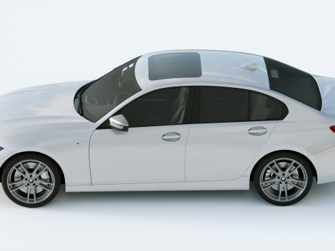 3-series M340 Sedan 2019 3D 모델