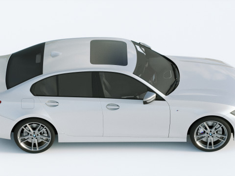 3-series M340 Sedan 2019 3D 모델