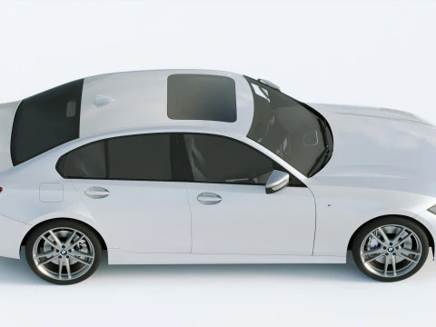 3-series M340 Sedan 2019 3D Model