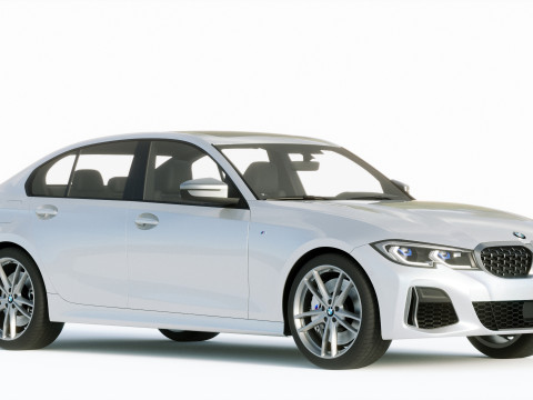 3-series M340 Sedan 2019 3D 모델
